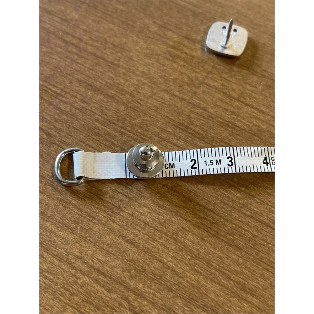 Chrysler Mopar, 2 Blue Sapphires 1/10 10k Filled (3.56 g) Tie Tac /lapel‎ pin